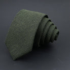 Classic Men's Wool Neckties - Green