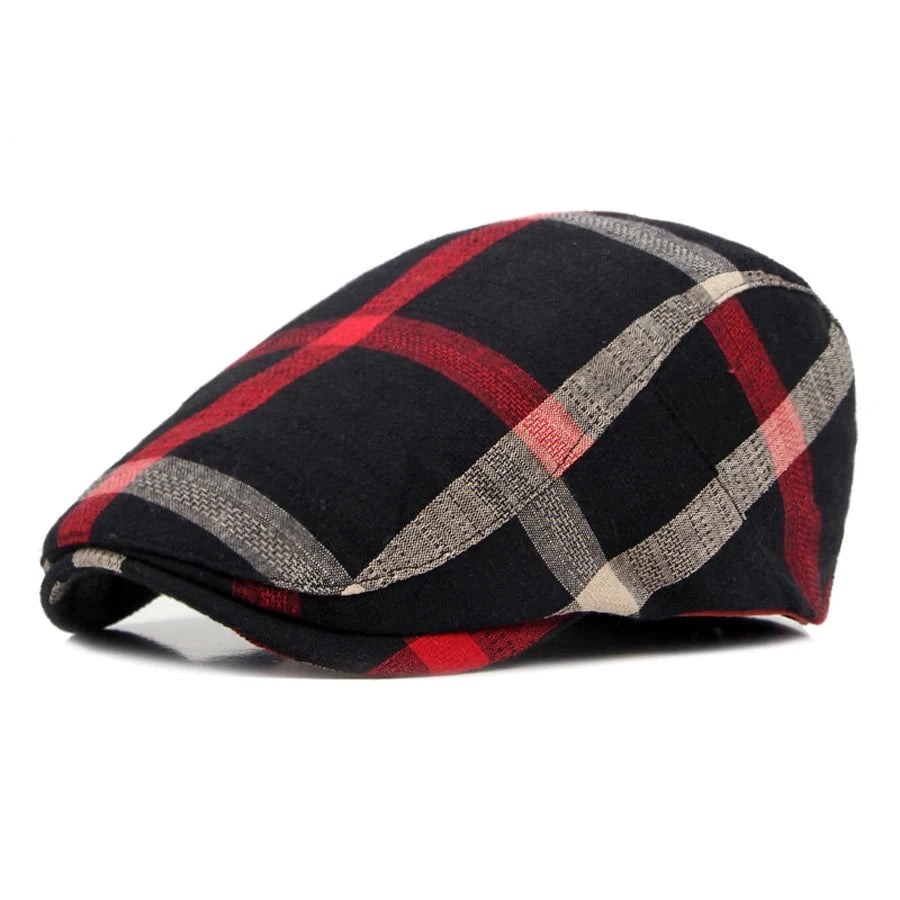 Men’s Classic Style Plaid Beret