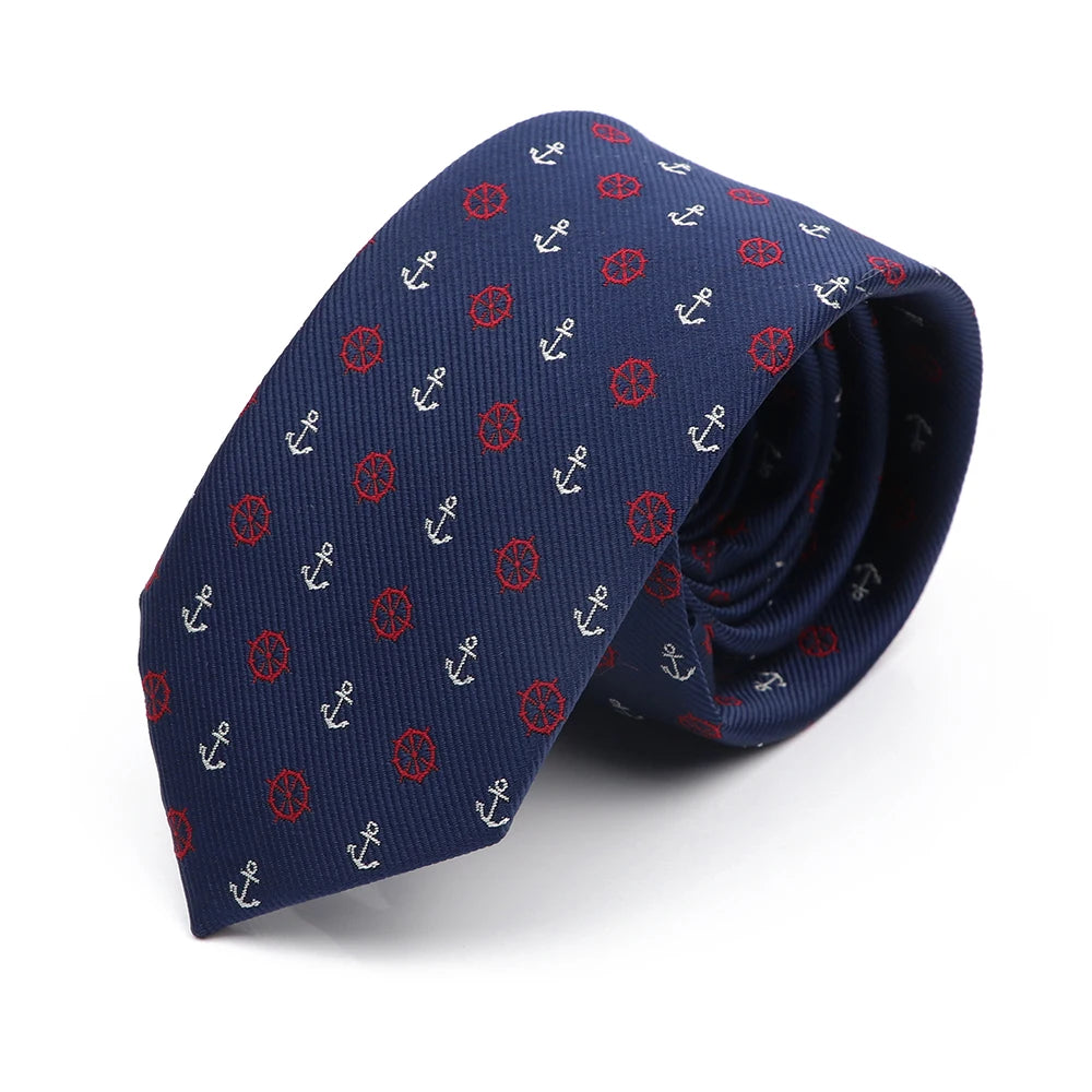 Men's Conversational Necktie | 6cm Slim Design